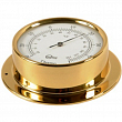 Термометр судовой Barigo Tempo 883MS 110x32мм Ø85мм золотой из полированной латуни
