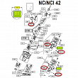 Самоблокирующийся винт Profurl P035013 для NC/NCI 42