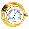 Термометр-иллюминатор Barigo Poseidon 1329MS 120x35мм Ø85мм из полированной латуни