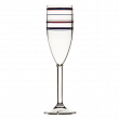 Набор бокалов для шампанского Marine Business Monaco 19105 Ø52мм 220мм 170мл 6шт из синего/красного метилстирола
