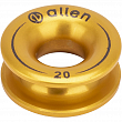 Коуш круглый из анодированного алюминия Allen Brothers A..87-20-G 20мм 400кг золотой