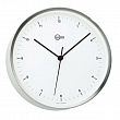 Часы кварцевые с подсветкой циферблата Barigo Steel 650MEL Ø162мм 12В из нержавеющей стали